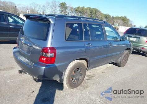 2007 Toyota Highlander V6 z USA, uszkodzony, nr VIN JTEHP21A970208384